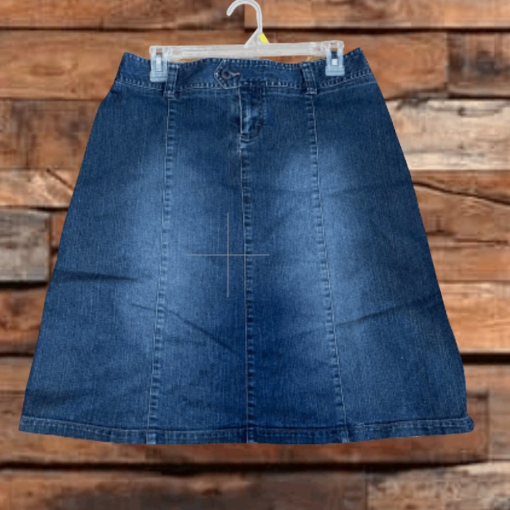 Bass Denim Skirt